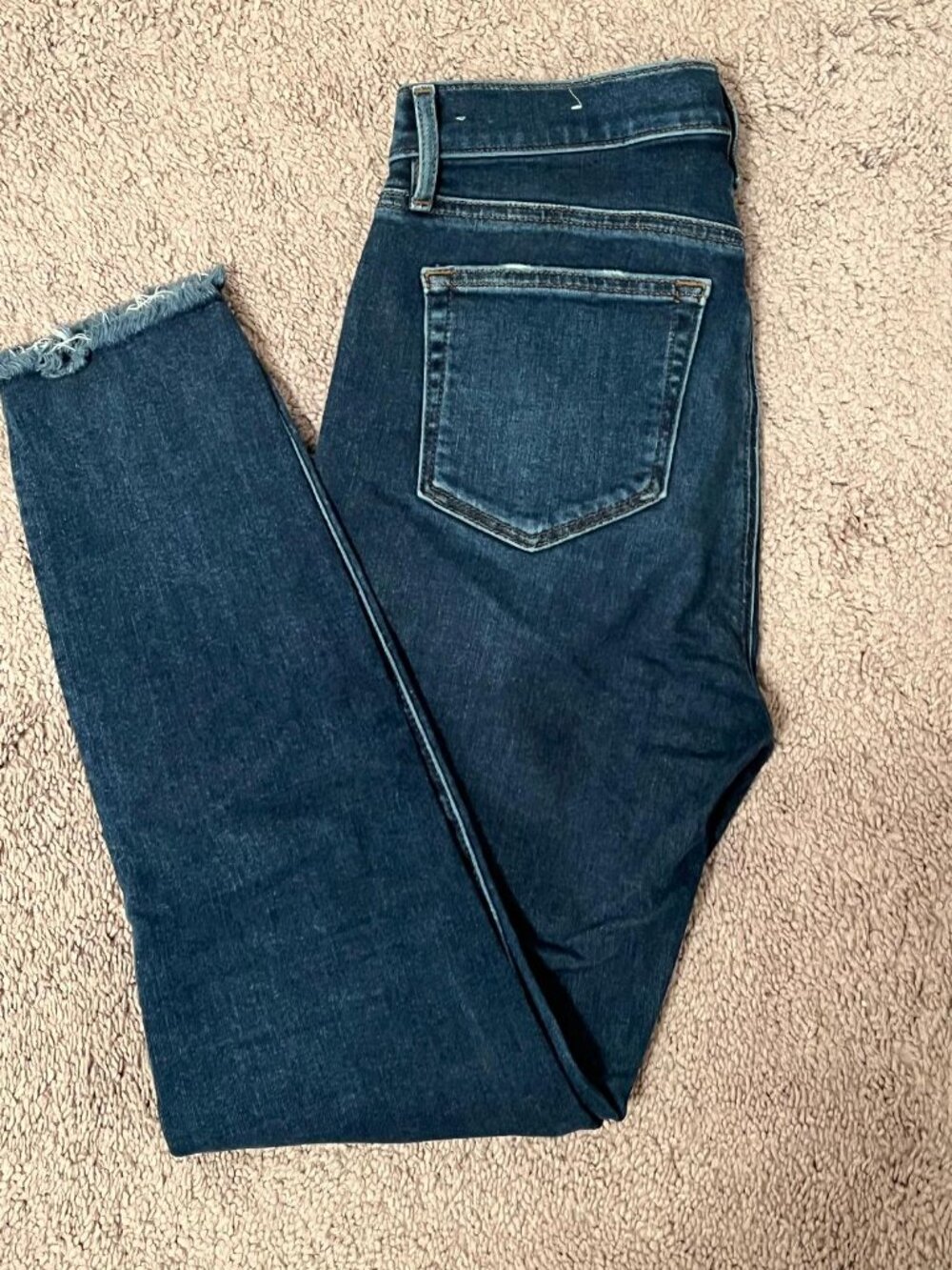 LOFT "The Skinny" Jeans Dark Wash Sz 25